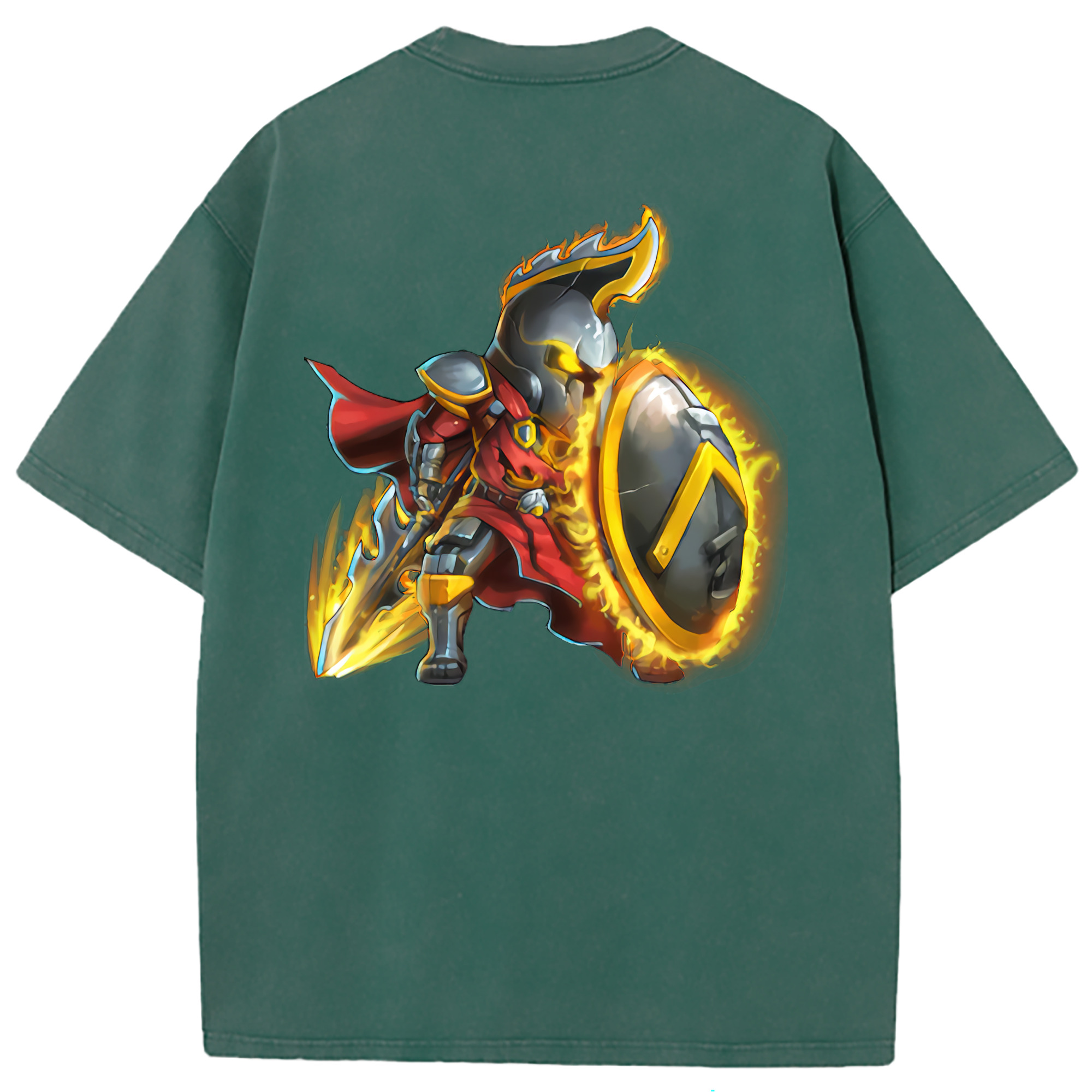 （画像用） リーグ・オブ・レジェンド League of Legends LOL 綿100% ヴィンテージ風 半袖Tシャツ（背面プリント）